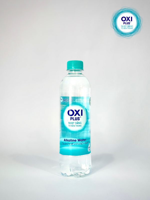 NƯỚC KHOÁNG ION KIỀM NGUYÊN BẢN OXI PLUS pH 9.5 - 450ml - Thùng 24 chai