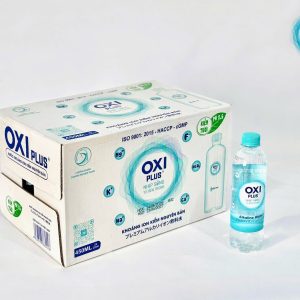 NƯỚC KHOÁNG ION KIỀM NGUYÊN BẢN OXI PLUS pH 9.5 - 450ml - Thùng 24 chai