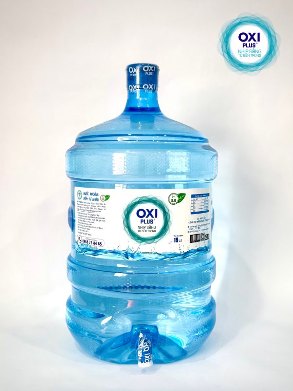 NƯỚC KHOÁNG KIỀM OXI PLUS NGUYÊN BẢN - pH 8.0 - Bình 19L