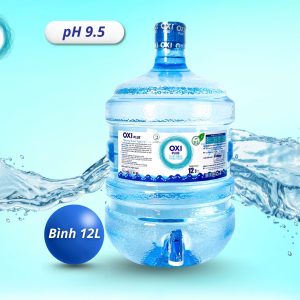 NƯỚC KHOÁNG ION KIÊM NGUYÊN BẢN OXI PLUS - pH 9.5 - Bình 12L